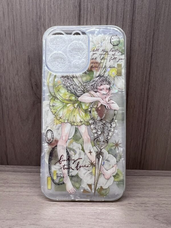 Whispering Fairy IPhone 16 Pro Max Case ✨🧚‍♀️ - Handmade in USA 🌸✨ - Image 2