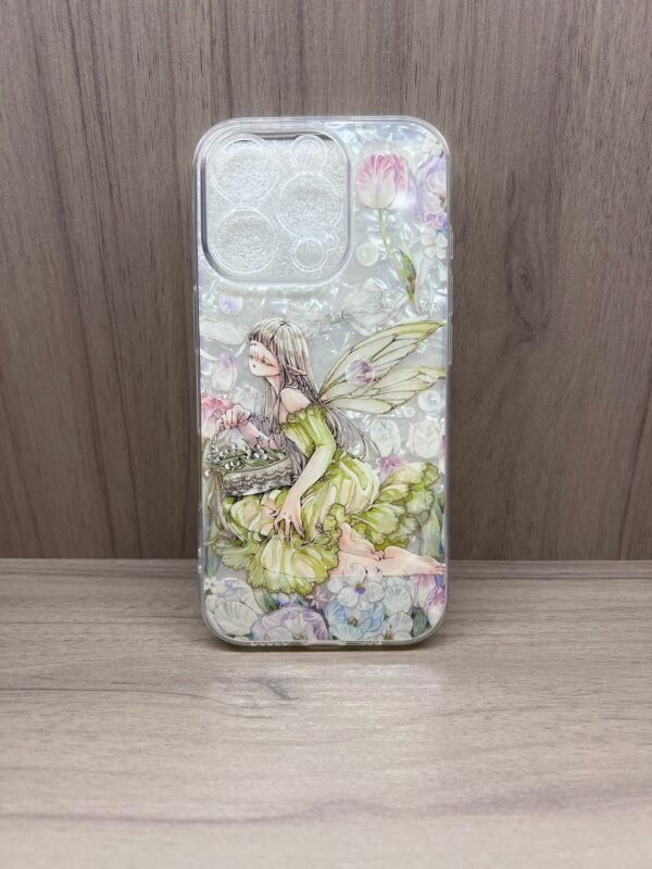 Blossom Fairy IPhone 16 Pro Case ✨🧚‍♀️ - Handmade in USA 🌸✨ - Image 2