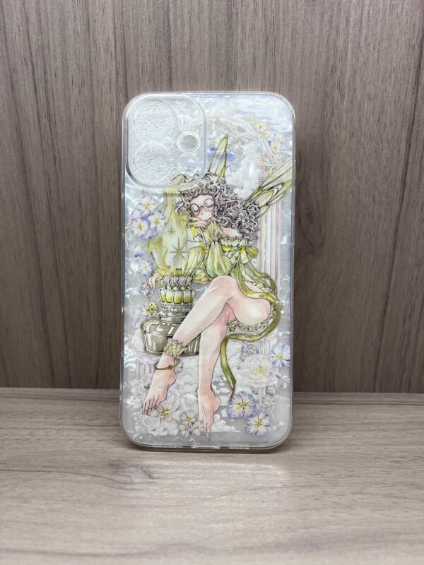 Royal Enchantment Fairy IPhone 16 Plus Case ✨👑 - Handmade in USA 🌸✨ - Image 2