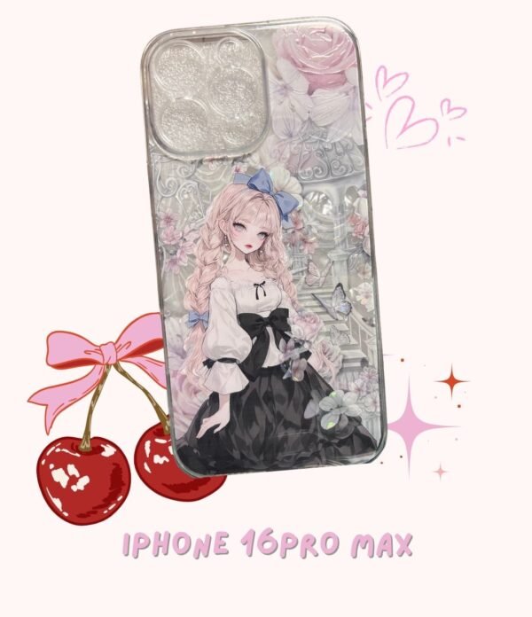 Blossom Maiden IPhone 16 Pro Case – Handmade In USA 🌸🦋