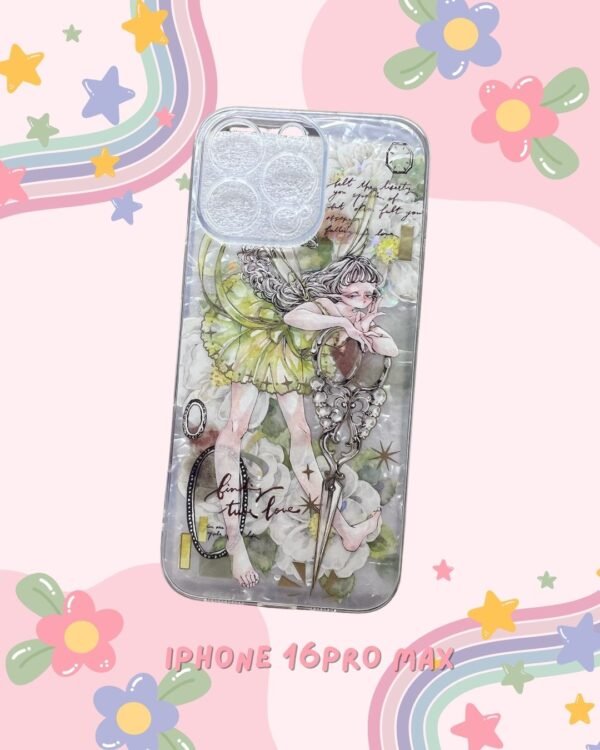 Whispering Fairy IPhone 16 Pro Max Case ✨🧚‍♀️ - Handmade in USA 🌸✨