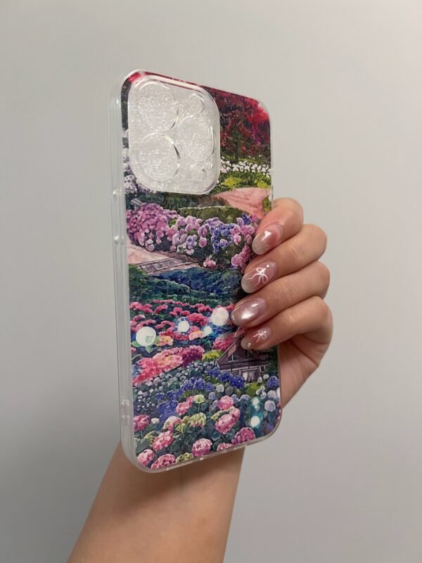 Spring Blossom iPhone 13 Pro Case 🌸🌿-Handmade in USA 🎀 - Image 4