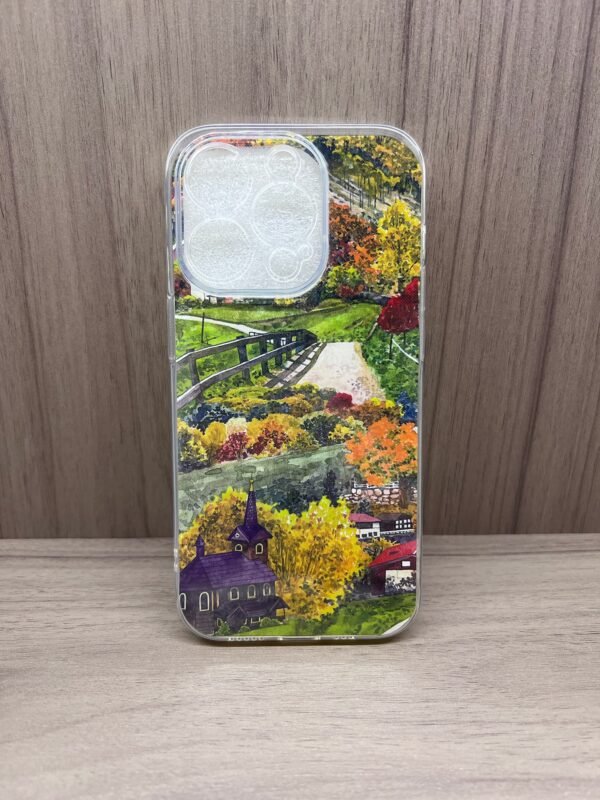 Autumn Serenity iPhone 14 Pro Case 🍂✨-Handmade in USA 🎀 - Image 2