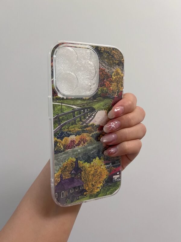 Autumn Serenity iPhone 14 Pro Case 🍂✨-Handmade in USA 🎀 - Image 4