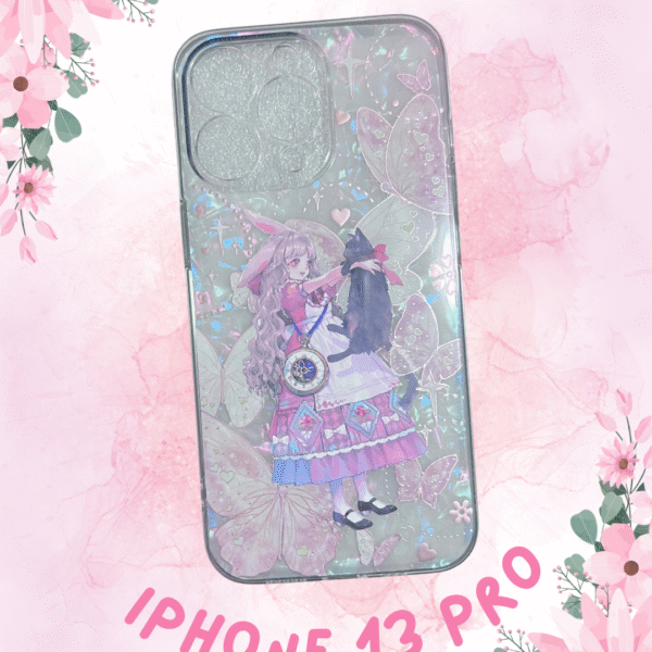 🐰 Sweet Bunny – iPhone 13 Pro Case 🌸🐾