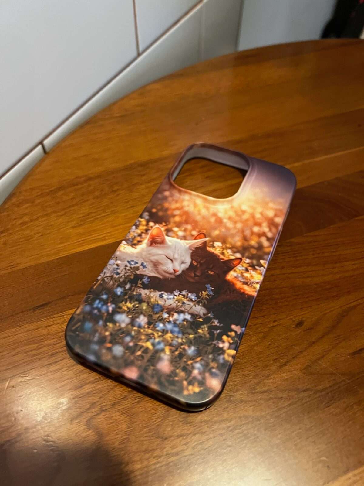 💙 Cuddle in Bloom iPhone Case - Image 3
