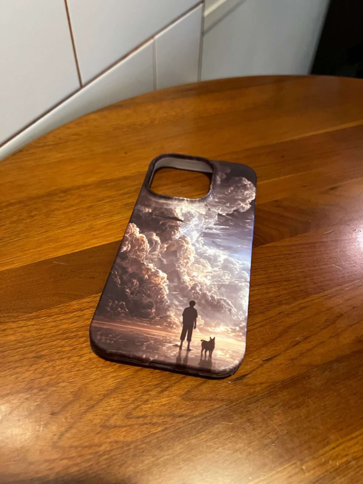 Ocean Daydream Boy & Dog Phone Case 🌊⛅️👦🐕 - Image 2