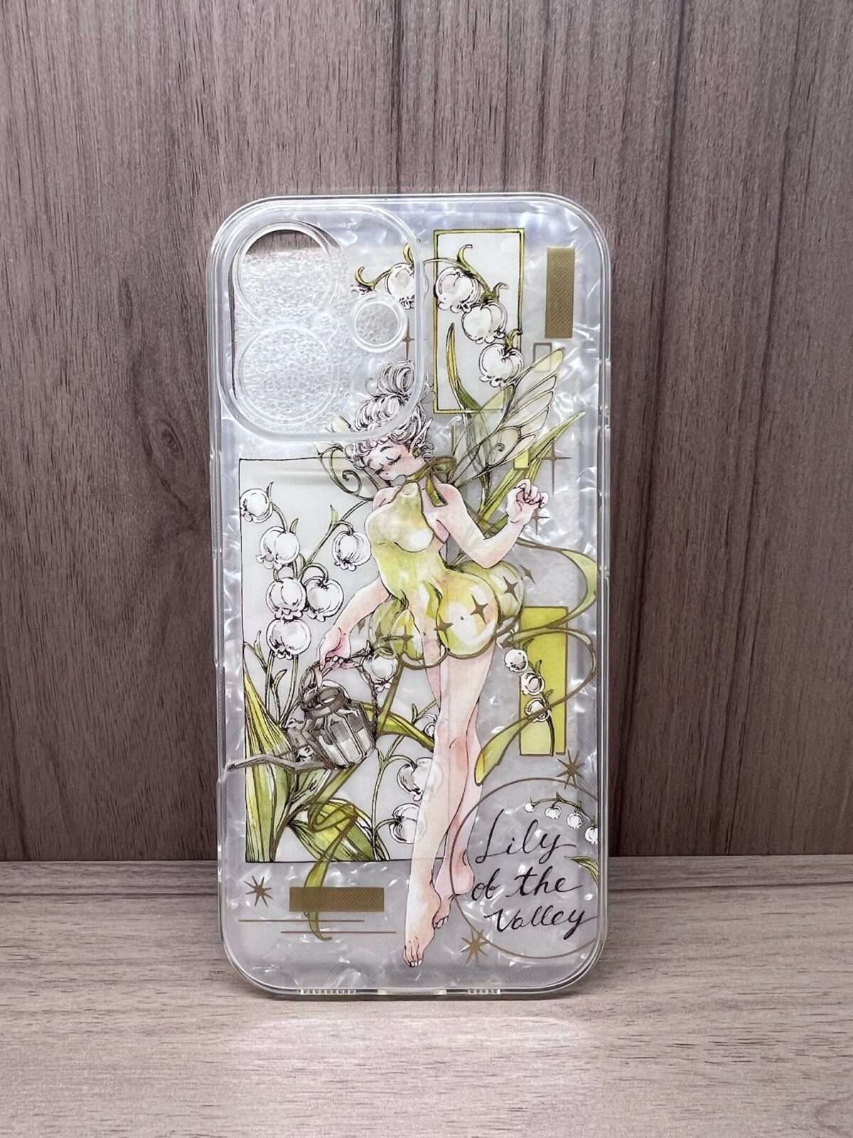 Lily of the Valley Fairy iPhone 16 Case ✨🌿 - Handmade in USA 🌸✨ - Image 2