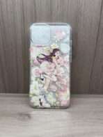 Blush Bloom Lady iPhone 15 Case β Handmade in USA πΈβ¨ - Image 2