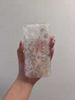 Blush Ballet Lady iPhone 15 Pro Case – Handmade in USA 🌸✨ - Image 3