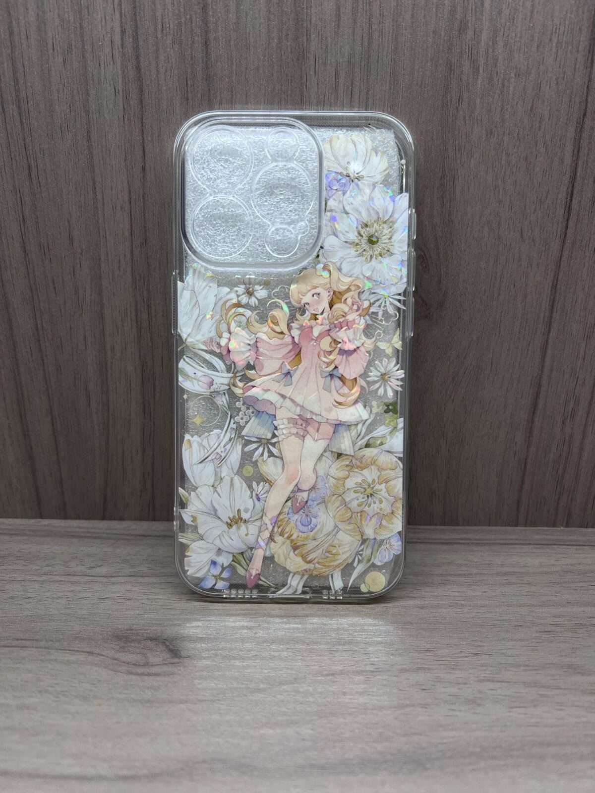 Blush Ballet Lady iPhone 15 Pro Case – Handmade in USA 🌸✨ - Image 2