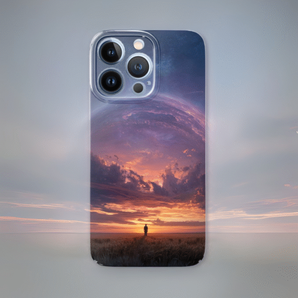 Cosmic Dusk Portal Phone Case 🌅🌌✨