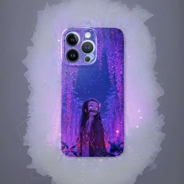 Nezuko Kamado Demon Slayer Case 🌸💜✨