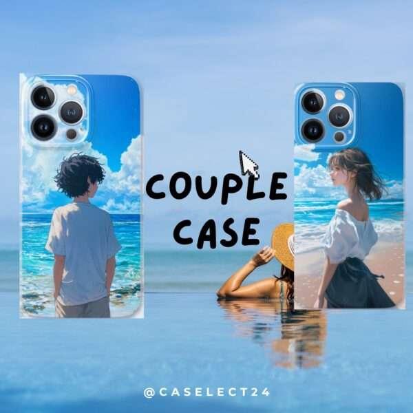 Ocean Breeze Couple Case – “Side-by-Side at the Sea” 🌊💑✨