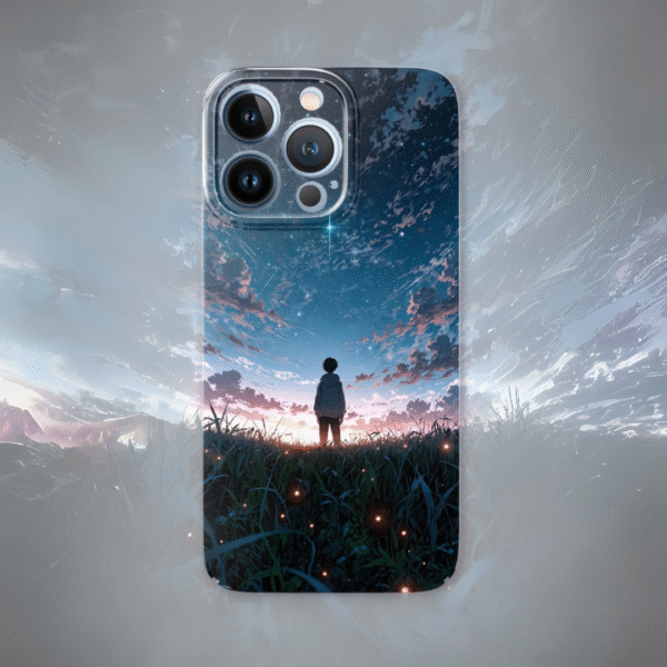 🌌✨ Firefly Horizon iPhone Case 🌿🌙💖